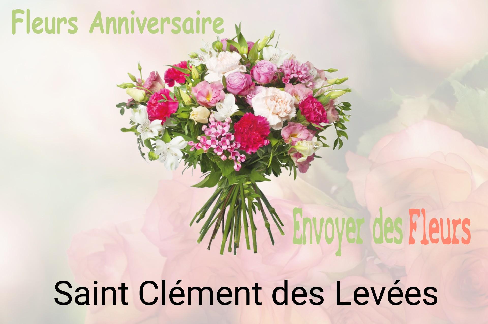 Bouquet de fleurs d’anniversaire livré à Saint-Clément-des-Levées