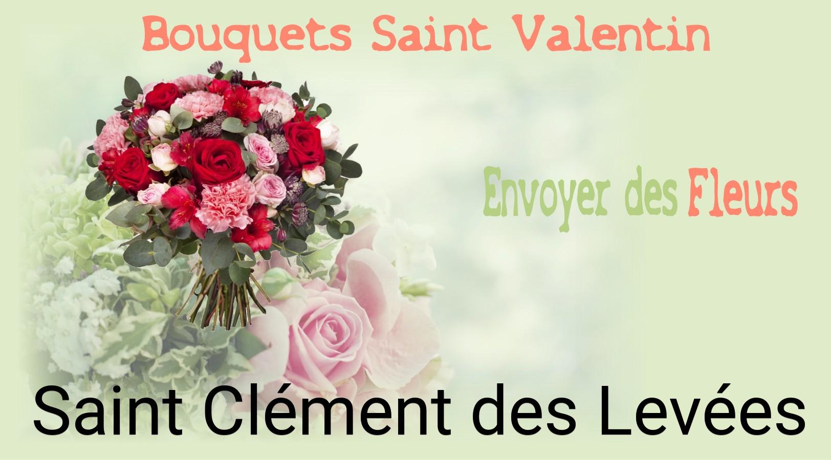 Roses de Saint-Valentin livrées à Saint-Clément-des-Levées